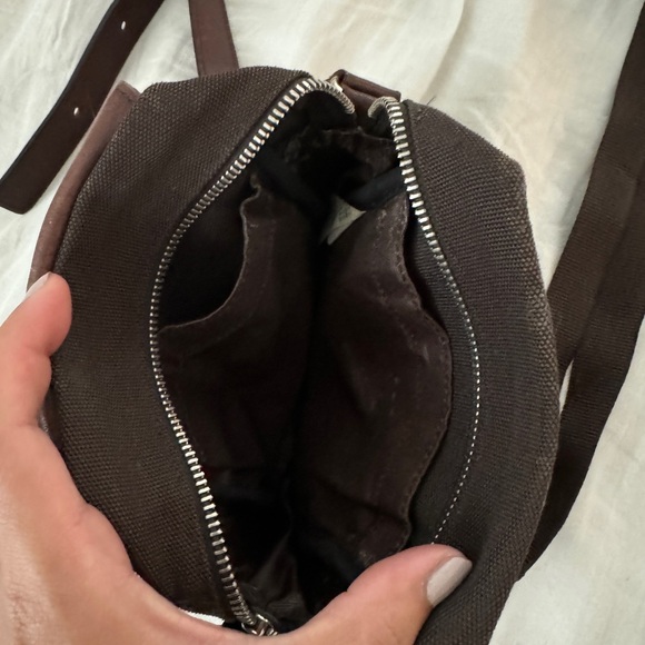 Yohji Yamamoto Y'SACCS Crossbody Leather Bag - Picture 6 of 14